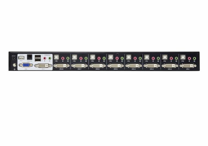 Aten Commutateur KVM Dual Link/audio DVI USB 8 ports - W125091333