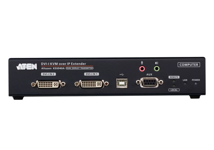 Aten Émetteur KVM deux affichages DVI-I sur IP - W125603304