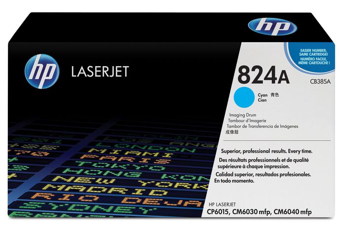 HP 824A tambour d'imagerie LaserJet cyan - W124547378