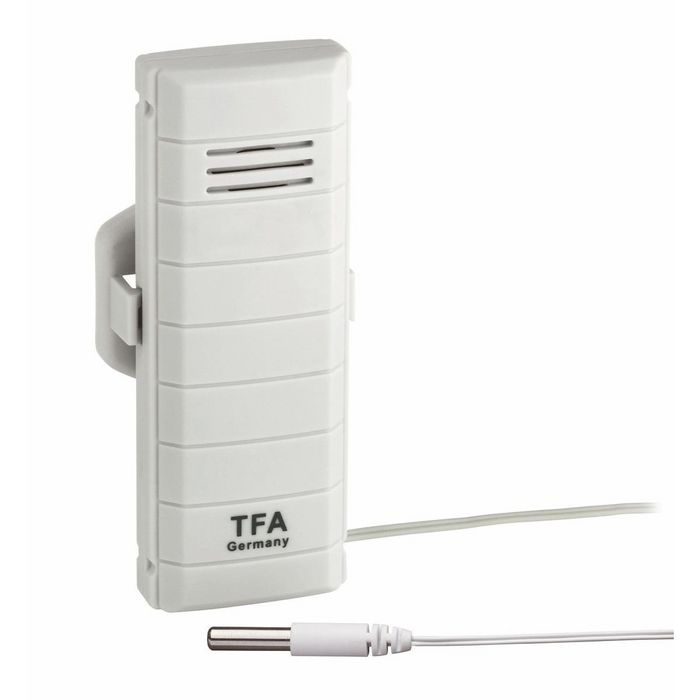 TFA Temperature Transmitter with Waterproof Cable Sensor WEATHERHUB - W124307983