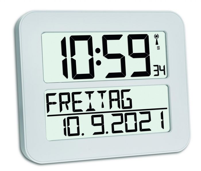 TFA 60.4512.02 Digital radio-controlled clock TIMELINE MAX - W125087998