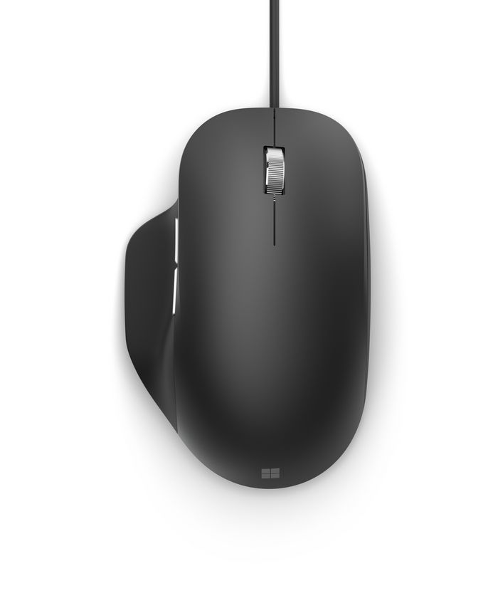 Microsoft Ergonomic Mouse, USB 2.0 Type A, Black - W126280982