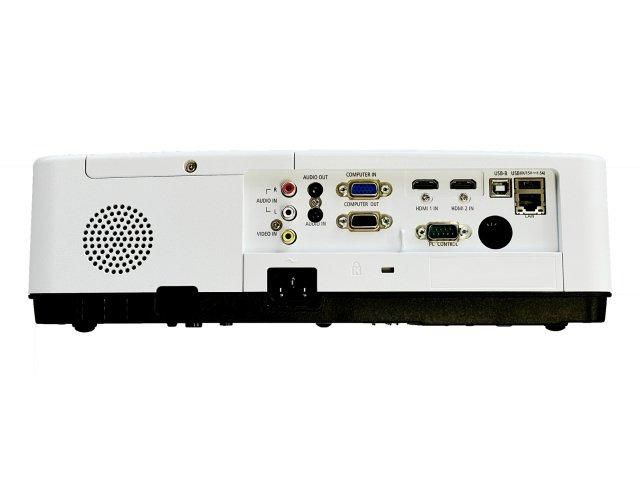 NEC 3LCD, 4000 ANSI, 1920 x 1200, 16:10, Mini D-sub x 2, HDMI x 2, RS-232, RJ45, USB x 2 - W126146198