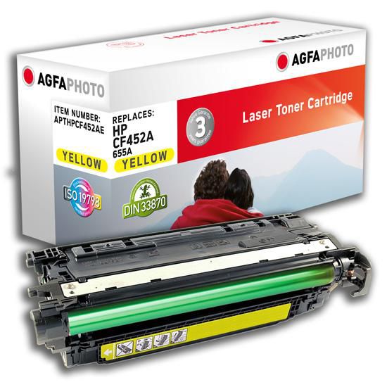 AgfaPhoto Toner Cartridge for HP LaserJet Enterprise M652, Yellow, 10500 pages - W126279290