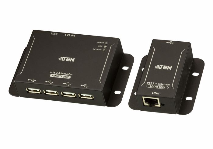 Aten Système d'extension CAT 5 USB 2.0 à 4 Ports (jusqu'à 50 m) - W124477129