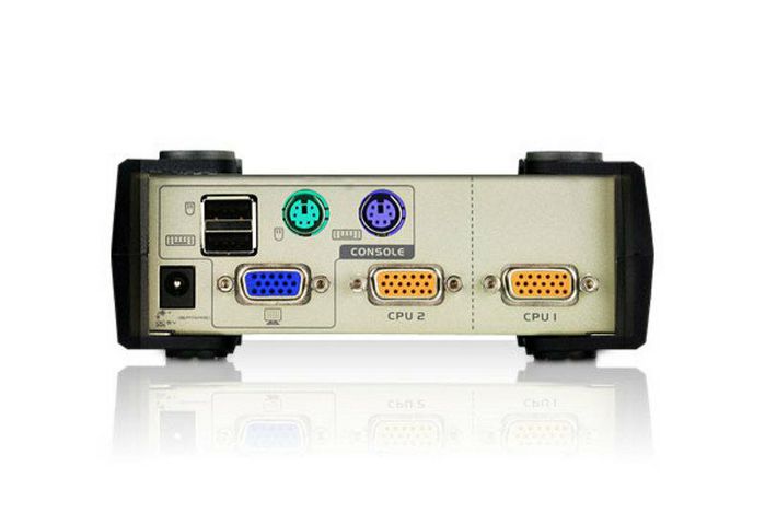 Aten Commutateur KVM VGA PS/2 USB 2 ports - W124582910