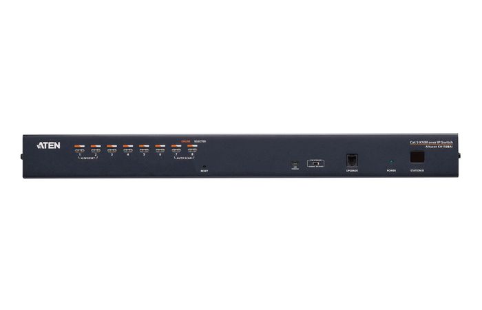 Aten Commutateur KVM 8 ports Multi-Interface Cat 5 sur IP accès de partage 1 local/distant - W124790124