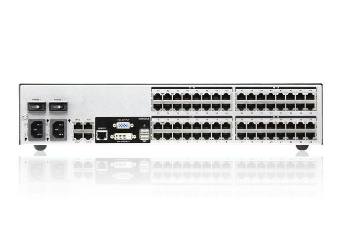 Aten Commutateur KVM 64 ports Multi-Interface Cat 5 sur IP accès de partage 1 local/8 distants - W125059922