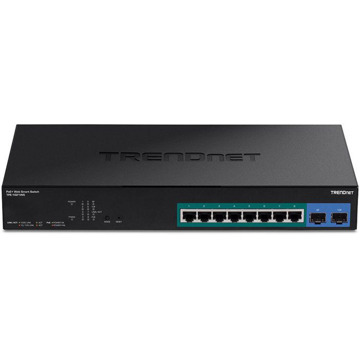 TRENDnet 10-Port Gigabit Web Smart PoE+ Switch - W125956187