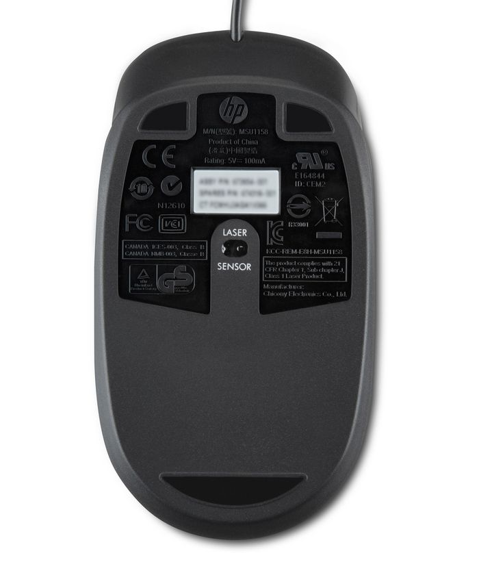 HP HP USB 1000dpi Laser Mouse - W125185866