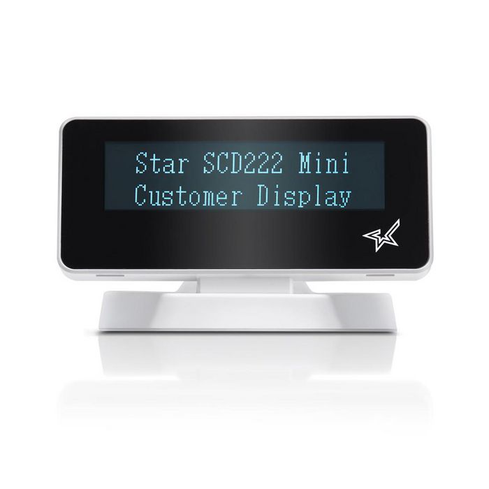 Star Micronics Blue back-lit, LCD display, White - W124687886