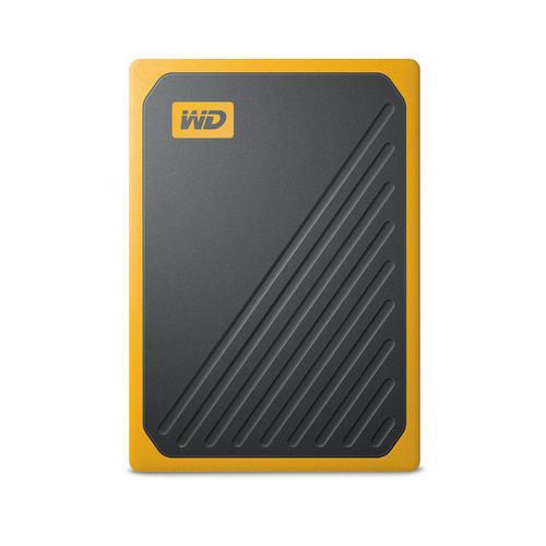 Western Digital My Passport Go, 1 TB, USB 3.0, 67x95x10 mm, yellow - W126288320