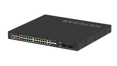 Netgear AV Line 24x1G Ultra90 PoE++ 802.3bt 1,440W 2x1G and 4xSFP Managed Switch - W126258087