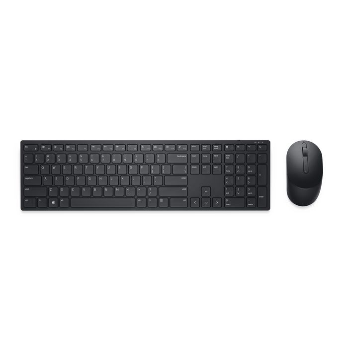 Dell Pro Wireless Keyboard and Mouse - KM5221W - Pan-Nordic (QWERTY) - Black - W128815382
