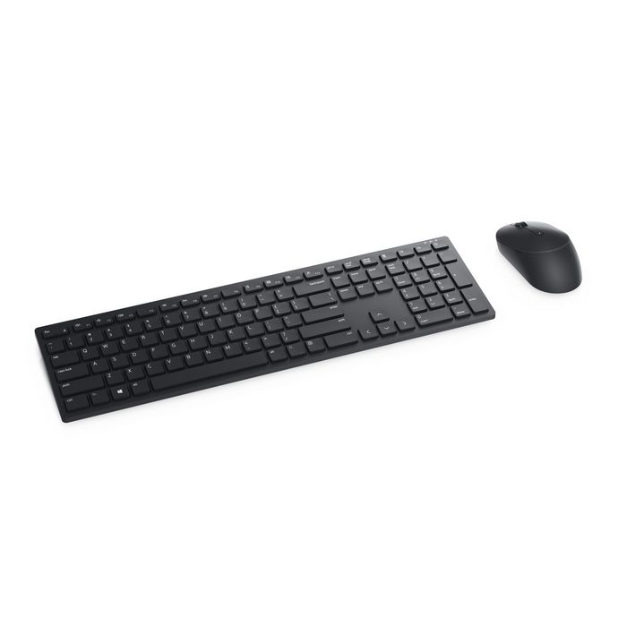 Dell Pro Wireless Keyboard and Mouse - KM5221W - Pan-Nordic (QWERTY) - Black - W128815382