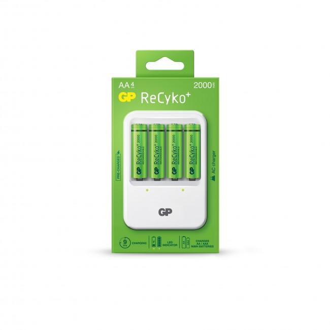 GP Batteries Recyko Battery Charger, GPPB420GS210MPL-2WB4, Paper box - W126302061