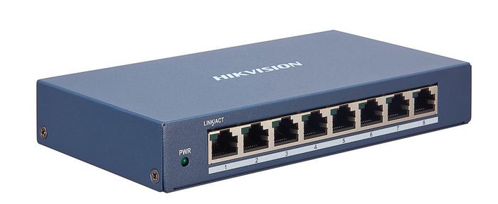 Hikvision Switch 8 portas Gigabit Smart com gestão - W125845594