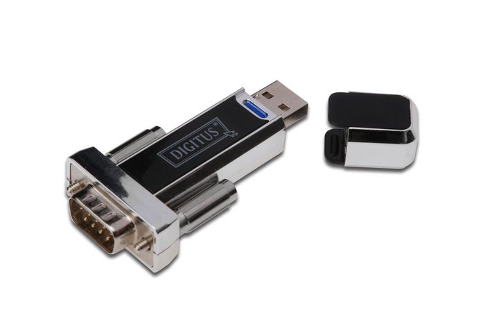 Digitus USB to Serial Adapter, RS232 USB1.1, RS232 chipset PL2303RA - W124989414