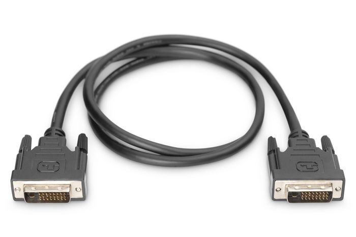Digitus DVI connection cable, DVI(24 1) M/M, 3.0m, DVI-D Dual Link, bl - W125414531