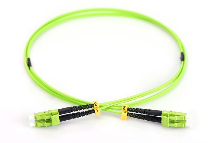 Digitus DIGITUS Fiber Optic Patch Cord, LC to LC Multimode, OM5, 50/125 µ, Duplex Length 1m - W125415894