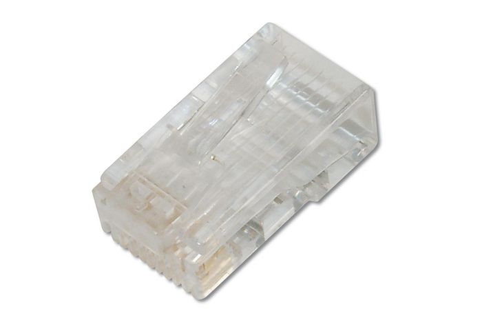 Digitus CAT 6 Modular Plug, 8P8C, unshielded for Round Cable, two-parts plug - W125438223