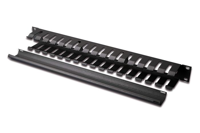 Digitus Passe-câbles 1U plaque arrière amovible, couleur noire (RAL 9005) - W124382940