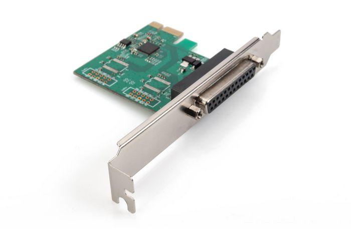 Digitus Parallel I/O PCIexpress Add-On card 1-port, incl. low profile, chipset:AX99100 - W124848502