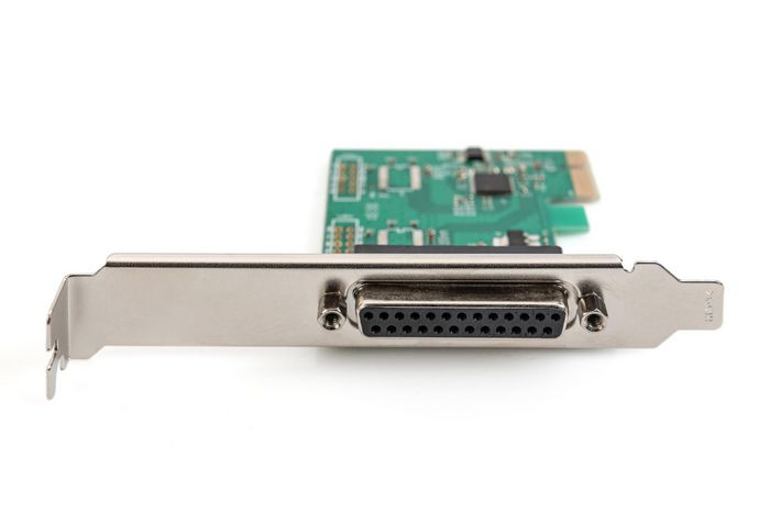 Digitus Parallel I/O PCIexpress Add-On card 1-port, incl. low profile, chipset:AX99100 - W124848502