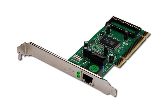 Digitus Gigabit Ethernet PCI Card 32-bit, low profile bracket, RTL8169SC chipset - W124782873