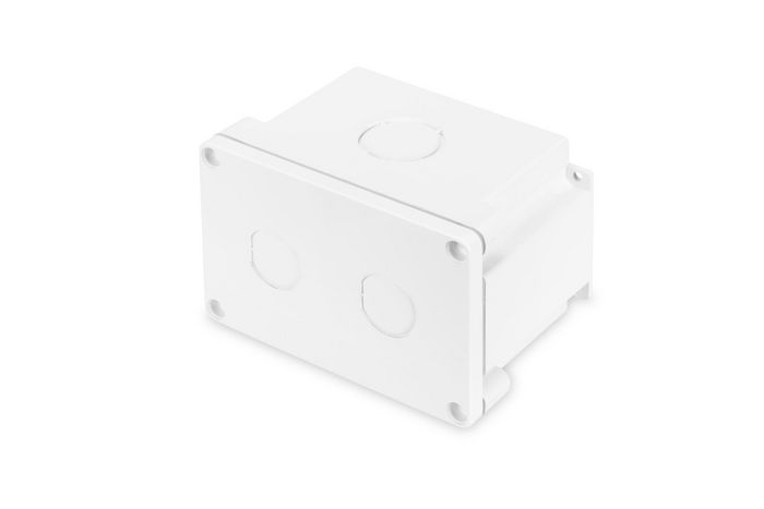 Digitus IP67 surface mounting box, polycarbonate resin UL94V-0 thermoplastic, punch-out holes M16/M32, wh - W125482040