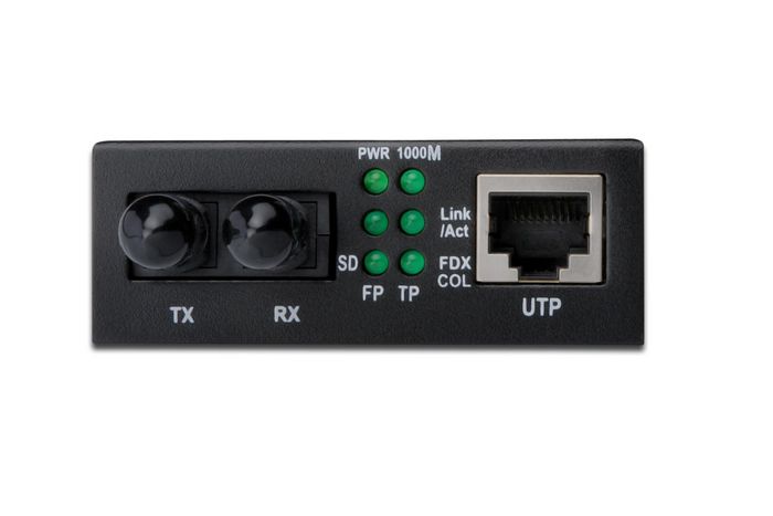 Digitus Fast Ethernet Media Converter, Multimode ST connector, 1310nm, up to 2km - W125344168