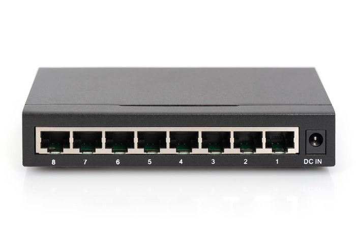 Digitus Gigabit Ethernet Switch 8-port, unmanaged, Desktop - W125425293