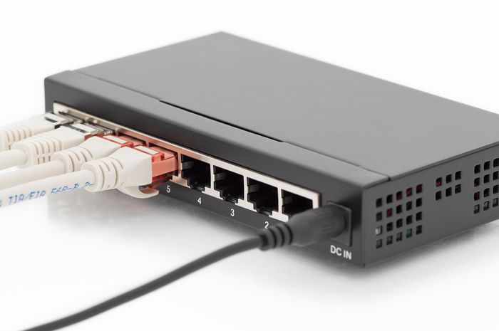 Digitus Gigabit Ethernet Switch 8-port, unmanaged, Desktop - W125425293