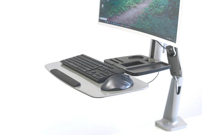 Digitus Ergonomic Sit-Stand Workstation for Deskmount 43-81cm(17-32"), max. load 8kg, VESA 75/100 - W125415558