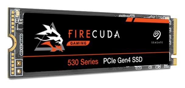 ZP1000GM3A013, Seagate FireCuda 530 1TB, M.2, PCIe Gen4 ×4 NVMe 