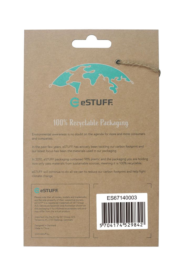 eSTUFF iPhone 13 Pro BERLIN Magnetic Hybrid Cover -  Transparent - W126205331