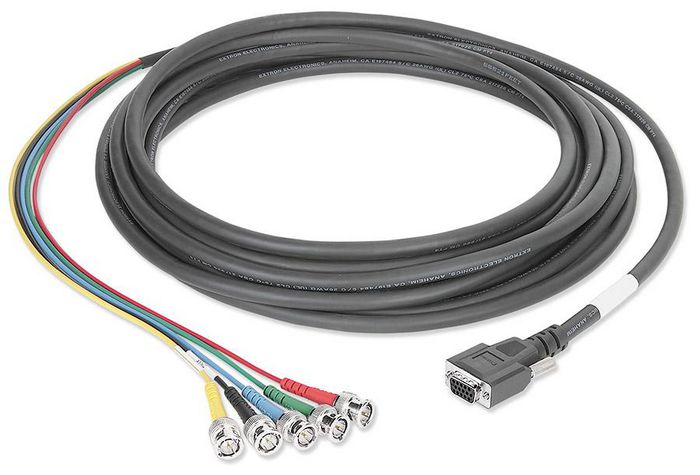 Extron 15-pin HD Female to BNC Male Mini High Resolution Cable - W126322565