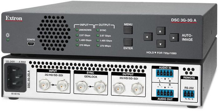 Extron 3G-SDI to 3G-SDI Scaler with Audio Embedding and De-Embedding - W126322808