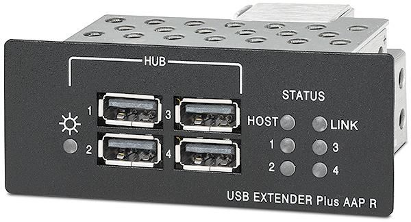 Extron USB Extender Plus AAP R, Receiver - AAP Version - Black - W126322817