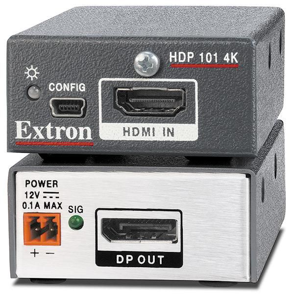Extron HDP 101 4K, 10.2 Gbps, 300 MHz, DP 1.1, HDMI 1.4, HDCP 1.4, 25x56x76 mm - W126322986