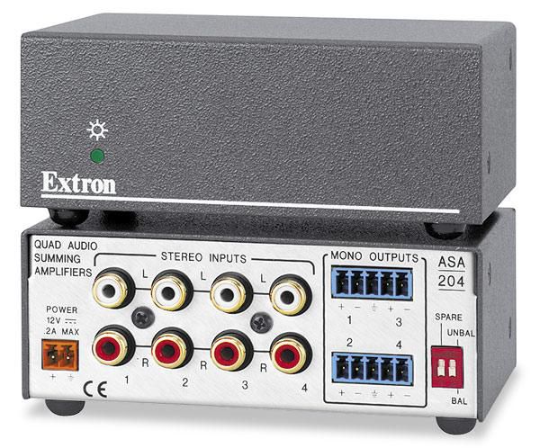Extron Quad Active Audio Summing Amplifier with RCA Inputs - W126323128