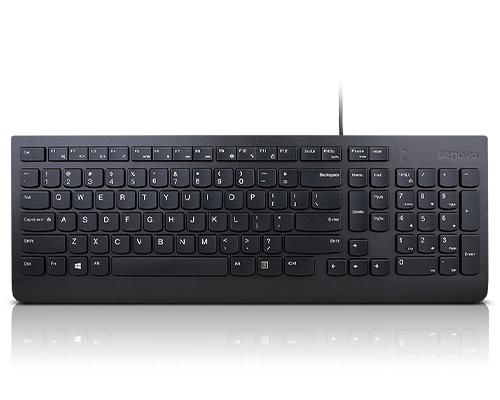 Lenovo Essential Wired Keyboard (Black) - US English 103P - W126324852