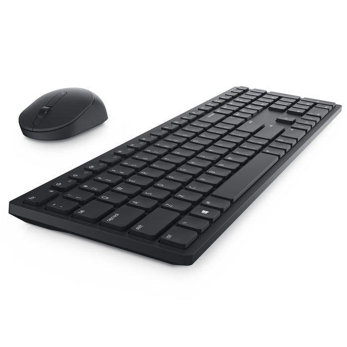 Dell Pro Wireless Keyboard and Mouse - KM5221W - French (AZERTY) - Black - W128815380