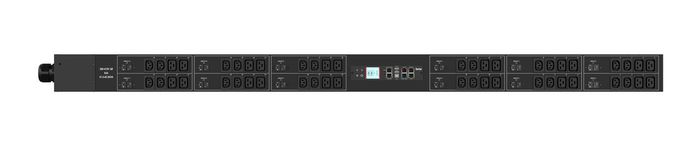 Raritan IEC320 C13, IEC320 C19, 220 - 240V, 380 - 415V, 63A, 50-60 Hz, 109 x 80 x 1780 mm, Black - W124969441