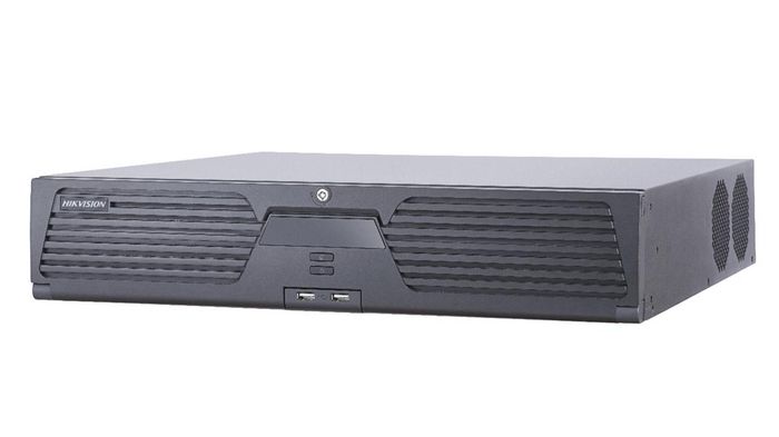 Hikvision Gravador de rede NVR 4K 64 canais AcuSense 320Mbps MD 2.0 HDMI VGA RAID 8HDD eSATA 2U - W126203482