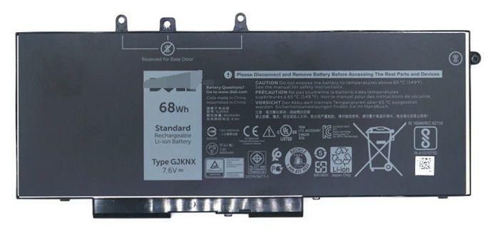 Dell Dell Battery, 68 WHR, 4 Cell, Lithium Ion - W125935376