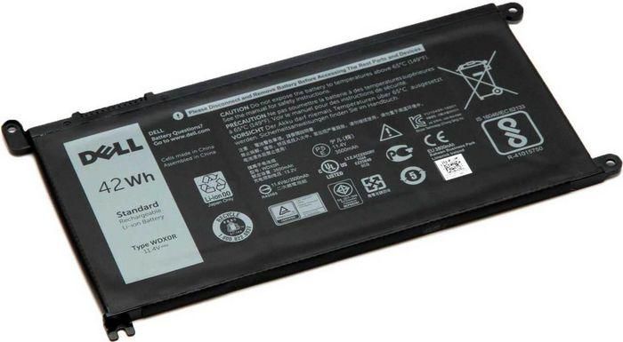 Dell Dell Battery, 42WHR, 3 Cell, Lithium Ion, Prismatic battery - W125965966