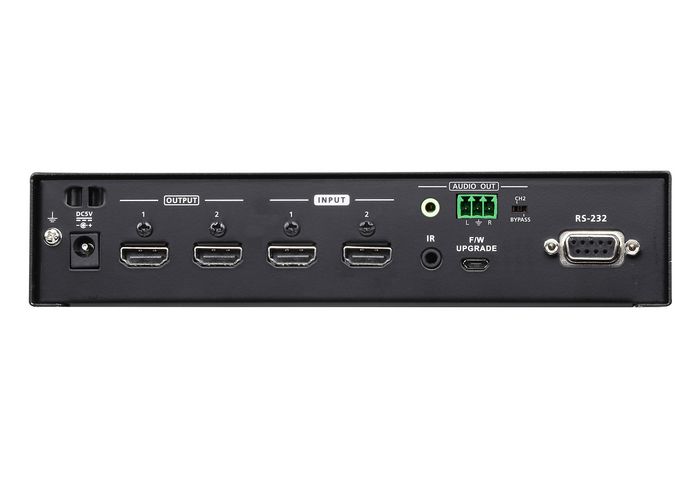 Aten 2 x 2 True 4K HDMI Matrix Switch with Audio De-Embedder - W126341887