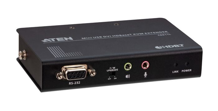 Aten Mini USB DVI HDBaseT KVM Extender - W126341784