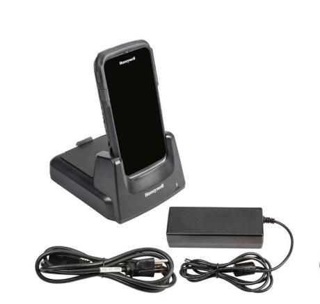 Honeywell Device & battery charger for ct50/ct60,single bay dock w/ psu,no cord, black - W124647925